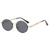 Round Shape Rimless Sunglasses For Woman Vintage Style Anti-Reflective Sun Glasses Woman Stylish Travelling Men Sunglass