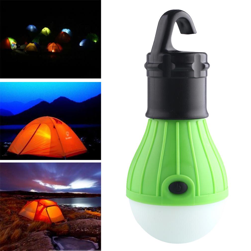 3LED Light Outdoor Hanging Camping Lantern Lights Bulb Lamp