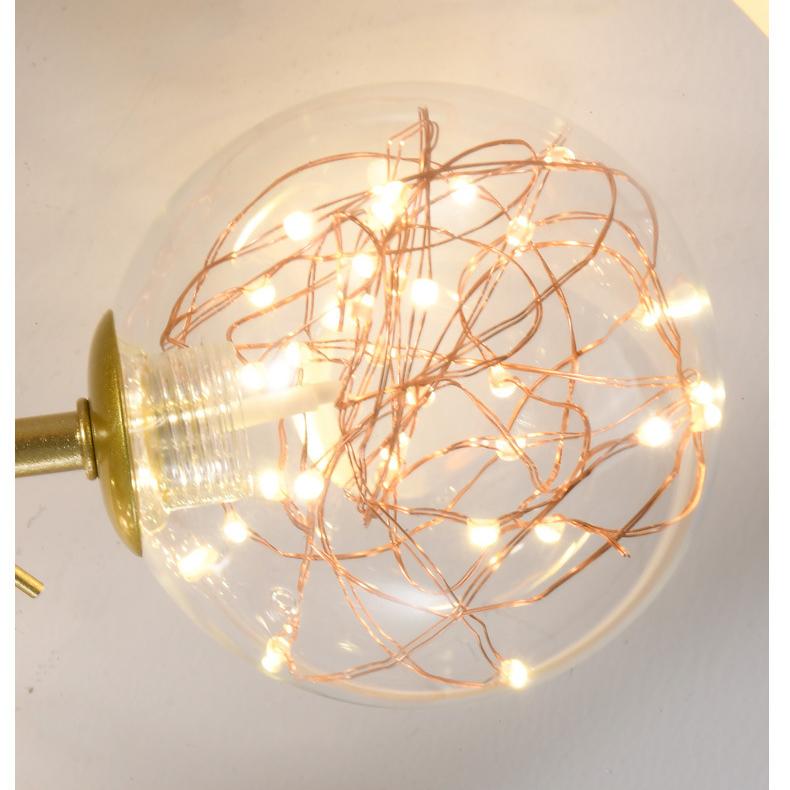 Потолочный светильник для спальни, теплые романтические цветы, круглая главная комната, звездный скандинавский минималистичный современный светильник