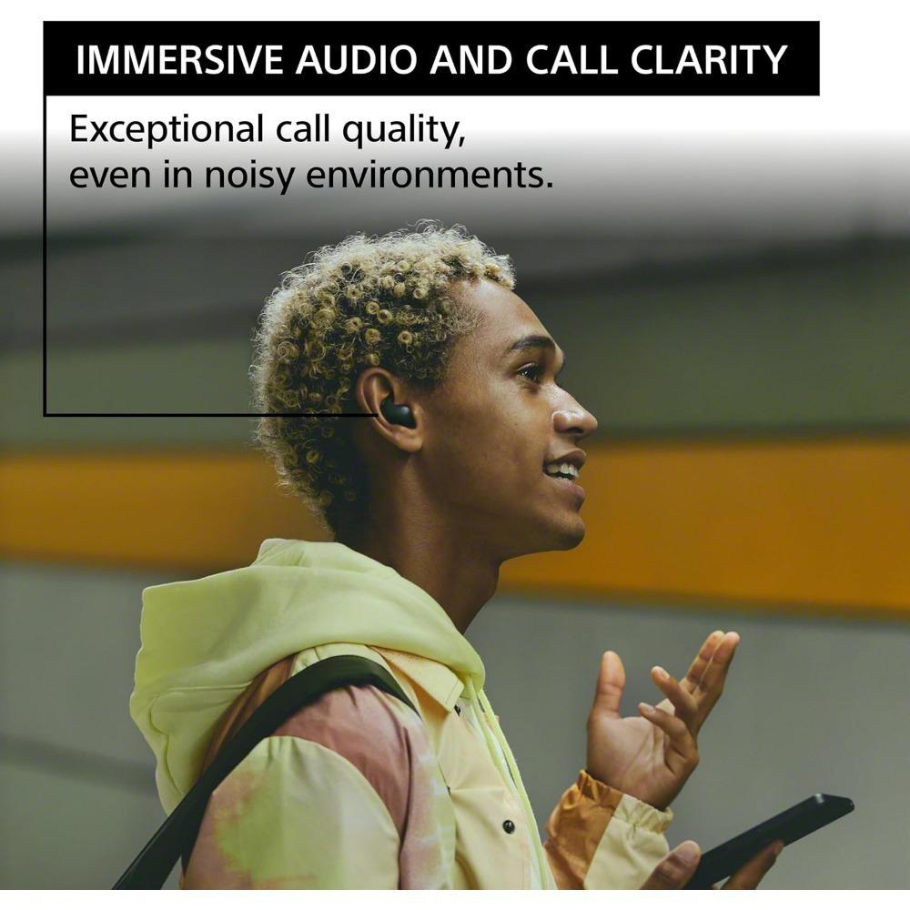 Беспроводные наушники Sony LinkBuds Fit с шумоподавлением