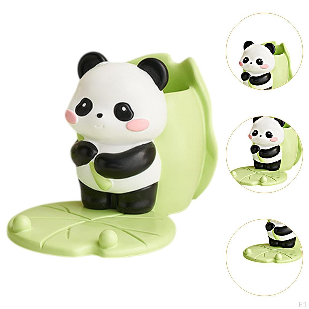 Милая подставка для ручки в виде панды, подставка для телефона, подарок для студента, новинка, органайзер для хранения школьных принадлежностей