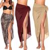 Summer Sexy Beach Skirts Women Beach Wear Chiffon Beach Wrap Skirt Towel Long Sarong Cover Up Sexy Bikini Scarf