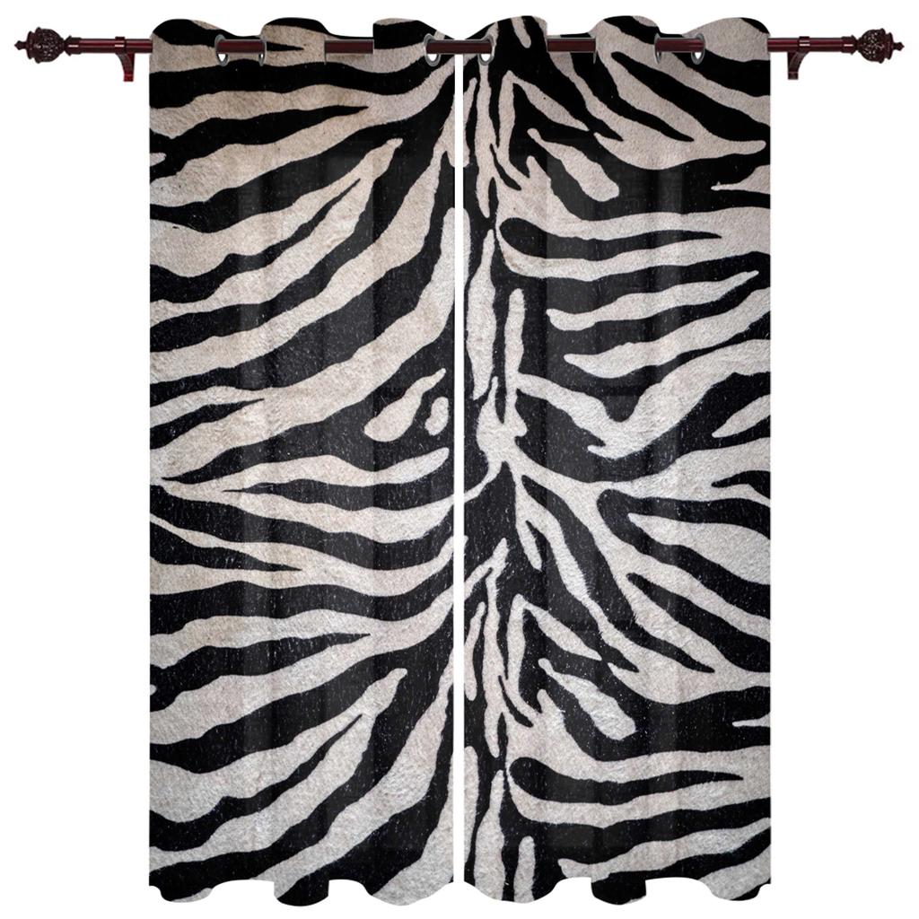 Красная зебра с леопардовым принтом, оконные шторы, домашний декор, оконные шторы для спальни, занавески для гостиной