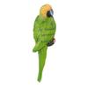Parrot Status Tree Hanging Wall Mount Lifelike Resin Parrot Decor for Garden Courtyard