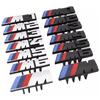 Для BMW M3 M4 M5 G42 G30 G20 E90 E90 E93 E60 F10 F07 F34 F30 F20 G05 3D Передняя решетка автомобиля Значок M Эмблема Декоративные Аксессуары TRE8