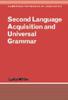 Книга Second Language Acquisition and Universal Grammar