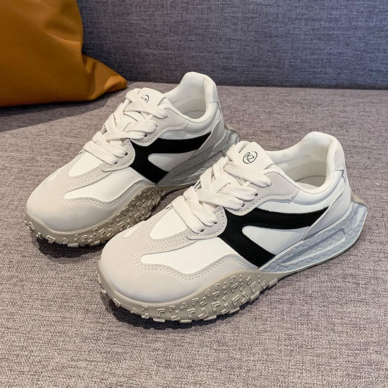 Обувь Dexun женская весна 2025 новая повседневная спортивная обувь для бега легкая обувь Форреста Гампа универсальные маленькие белые туфли женские