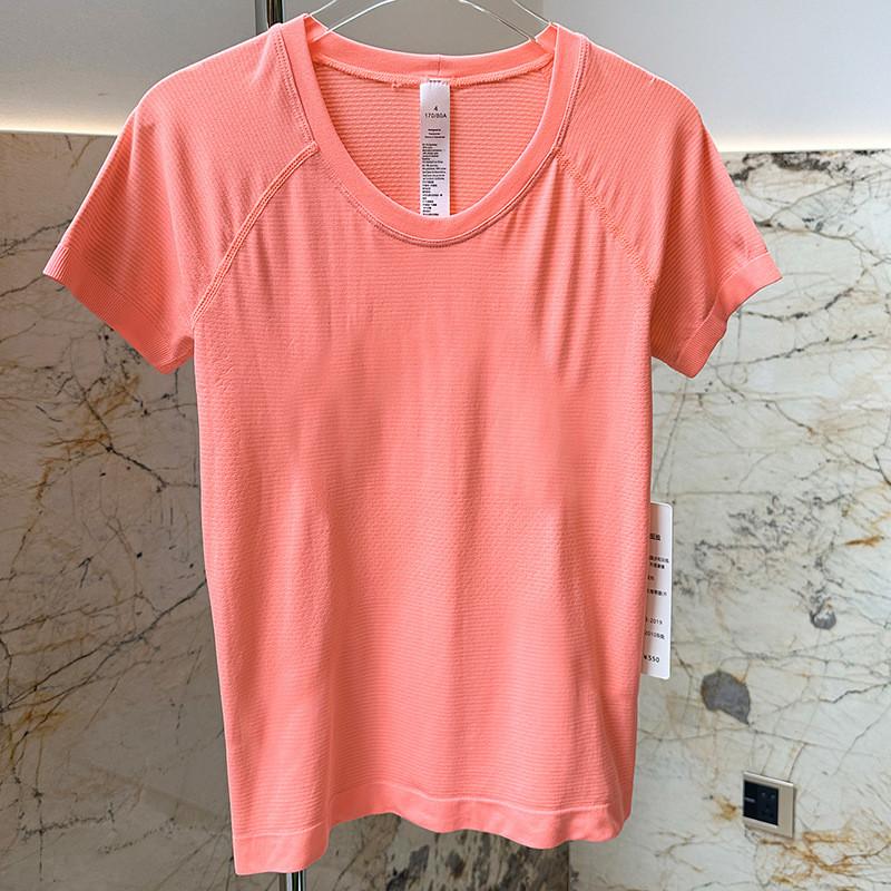 Casual Summer Nylon Breathable Quick Dry T Shirt For Women Fitness And Yoga