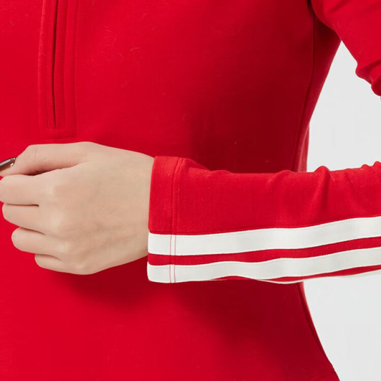 adidas Год Лошади CNY Новогодняя Коллекция NYR Толстовка с капюшоном Спортивная футболка с длинным рукавом Женские топы KG3457