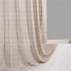 Checkered Tassel Shower Curtain Household Bathroom Partition Curtain Waterproof Simple Modern Style For Bathroom