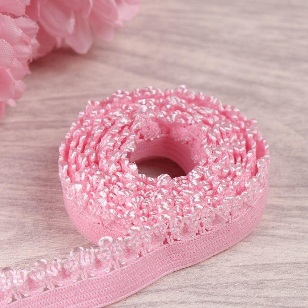 Лента DIY Швейная Отделка Тесьма Эластичность Шнурки Растягивающийся Эластичный Кружевной Материал для Одежды Нижнего Белья