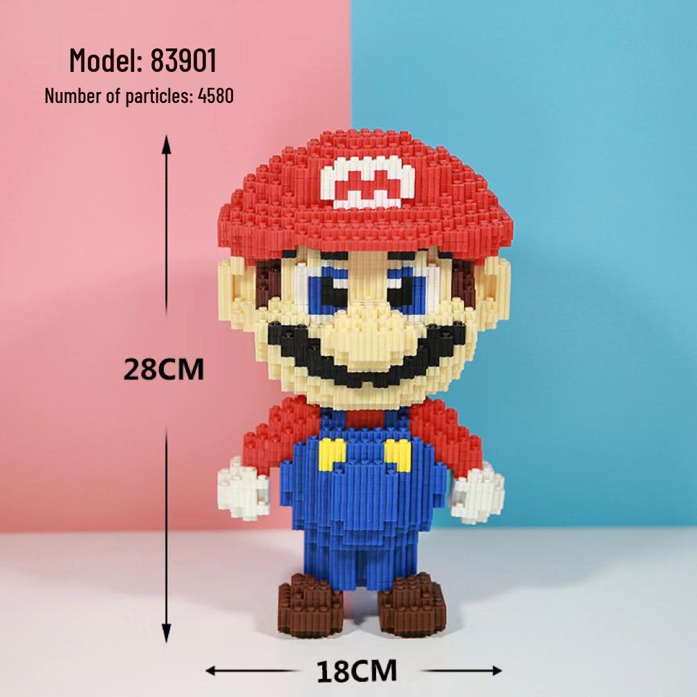 Совместимый Lego для девочек: Серия конструкторов «Злой Медведь» - Образовательные микро-конструкторы, соединяющиеся игрушки и подарки