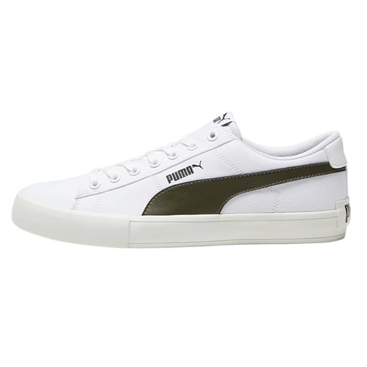 Puma Bari Casual Comfortable Versatile Low-Top Sneakers Unisex Sneakers White Gray 389383-06