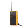 Портативное карманное AM FM радио со встроенным динамиком, 2-полосный стерео радиоприемник, работает от батареек, с телескопической антенной, радио-фонарик для пожилых