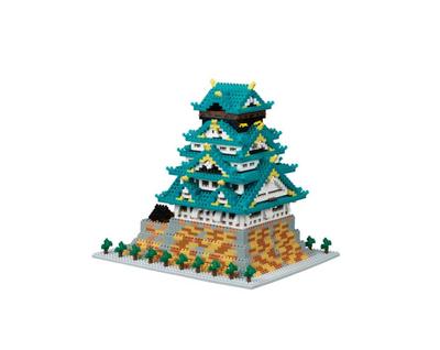 Kawada NB-049 Nanoblock Замок Осака ДЕЛЮКС ИЗДАНИЕ Япония НОВЫЙ
