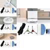 For Tikom Robot Vacuum Accessories With Main Brush Edge Brush Filter Mop For Square Meters