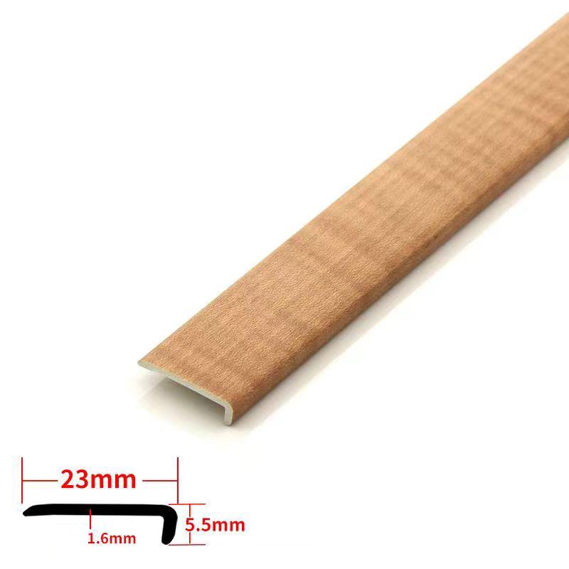 270 см L-образная угловая обвязочная лента для края пола, обвязочная лента для края пола из каменного пластика SPC, защита украшения