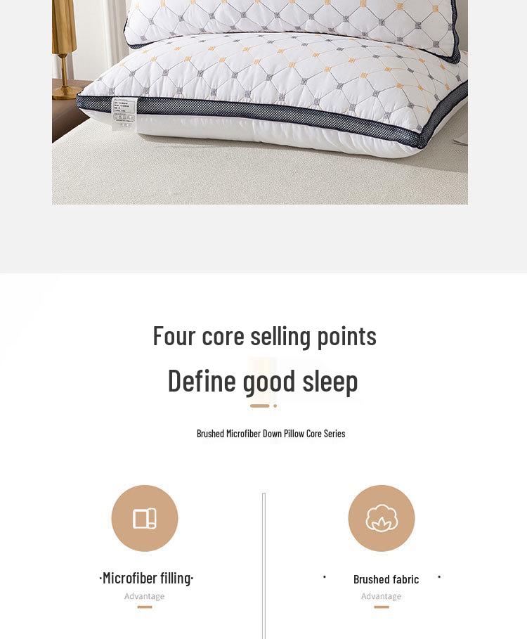 Стеганая 3D подушка из полыни 'Gypsophila' - Вариант с одним/двумя объемами