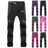 Men And Women Couples Mountaineering Quick Dry Outdoor Sports Elastic Pants Windproof Waterproof Mountaineering Pants
