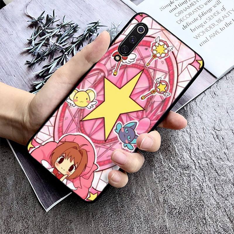 Чехол для телефона Card Captor Sakura для Xiaomi max3 mi 9 se mi8 F1 9SE 10 lite F1 Back Coque