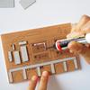 KINOWA Wood Collage Original DIY Kit Vehicle Made in Japan "Train"