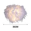 Feather Lampshade for Decor