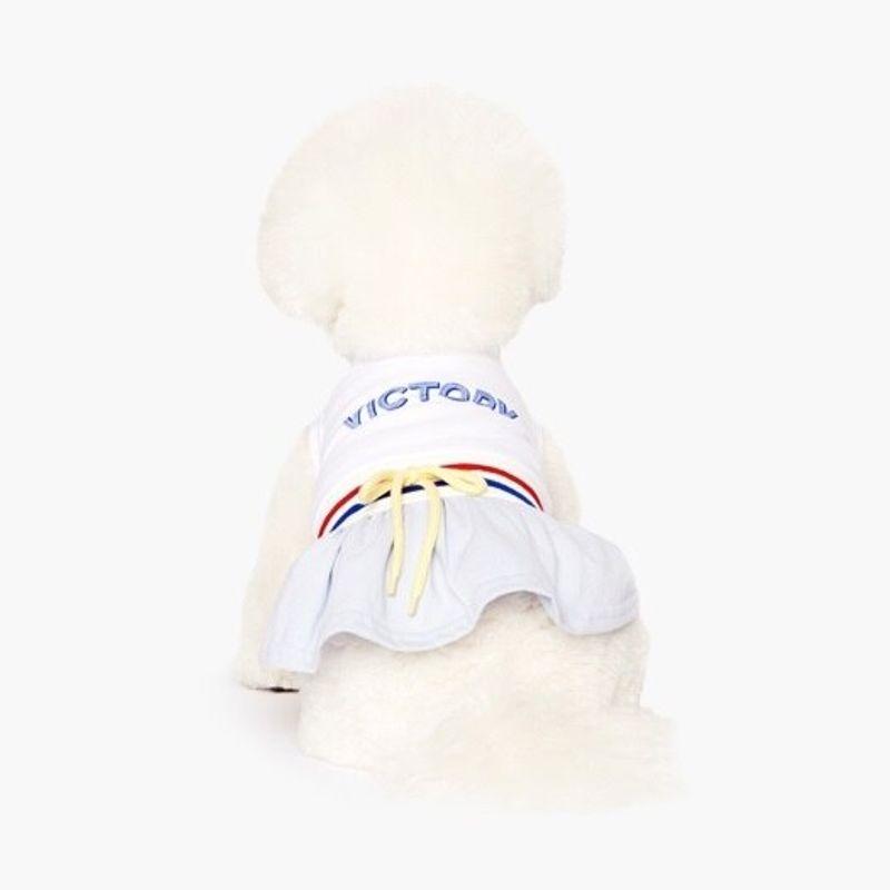PET AROUND RUNNIG DRESS Blue
