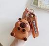 Adorable Capybara Silicone Coin Purse - Cute Cartoon Design for Kids