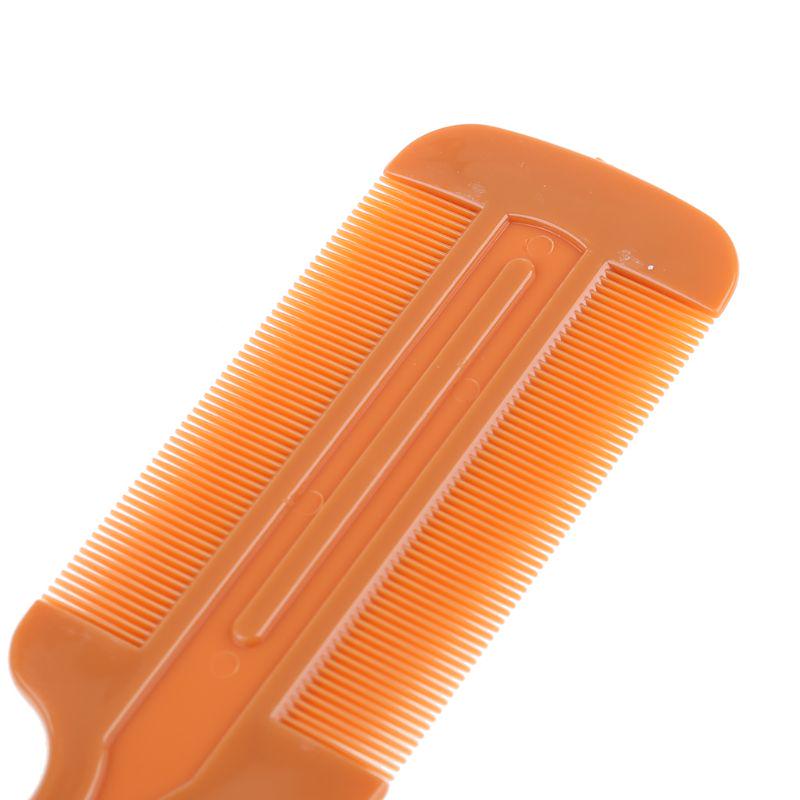 1PC Double Sided Nit Comb Fine Tooth Head Long Handle Lice Hair Combs for Flea