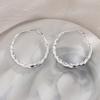 Серьги-пряжки Twist Mobius с застежкой-молнией Personality Flow Fashion Retro Round Circle Earrings Wholesale
