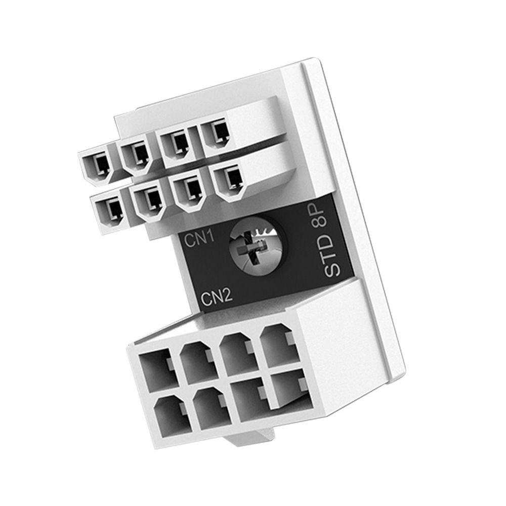 180 Degree Angle ATX GPU VGA PCIe PCIe 8 Pin Adapter Graphics Card Connector 180 Degree Angle Connector Graphics Power Adapter