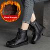 Shoes for Women 2025 Cross-tied Ladies Boot Daily Boots Hot Sale Cotton Shoes Round Toe Comfortable Flat Shoes Women Ankle Boots