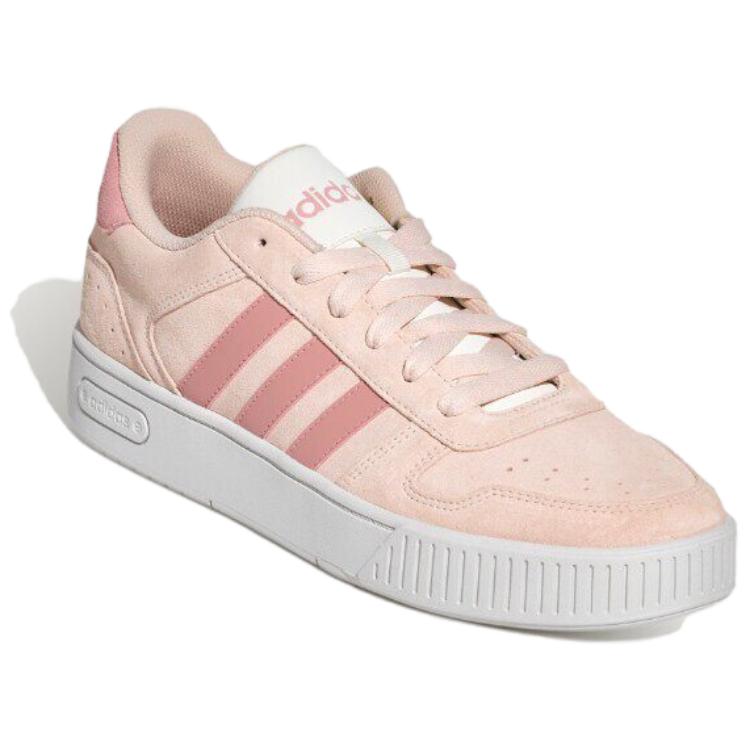adidas D PAD CLASSIC Искусственная кожа, Разделенная коровья кожа Низкие кеды для скейтборда Унисекс Розовые KH8222