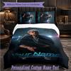 Personalized 3Pcs Bedding SetAlex Warren Custom Text Duvet Cover Pillowcase Set Bedroom Gift