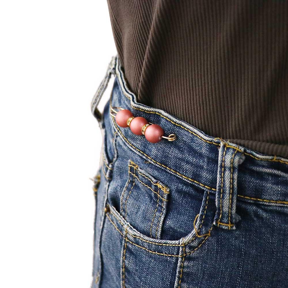 Gift Women Dress Shawl Clips Waist Pin Brooch Waistband Pin Dress Shawl Clips Clothing Brooches Set