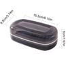 Soap Holder Travel Case Portable Soap Container Double-Layer Draining Dish Tray For Vacation Outdoor Road Trips Hotel College
