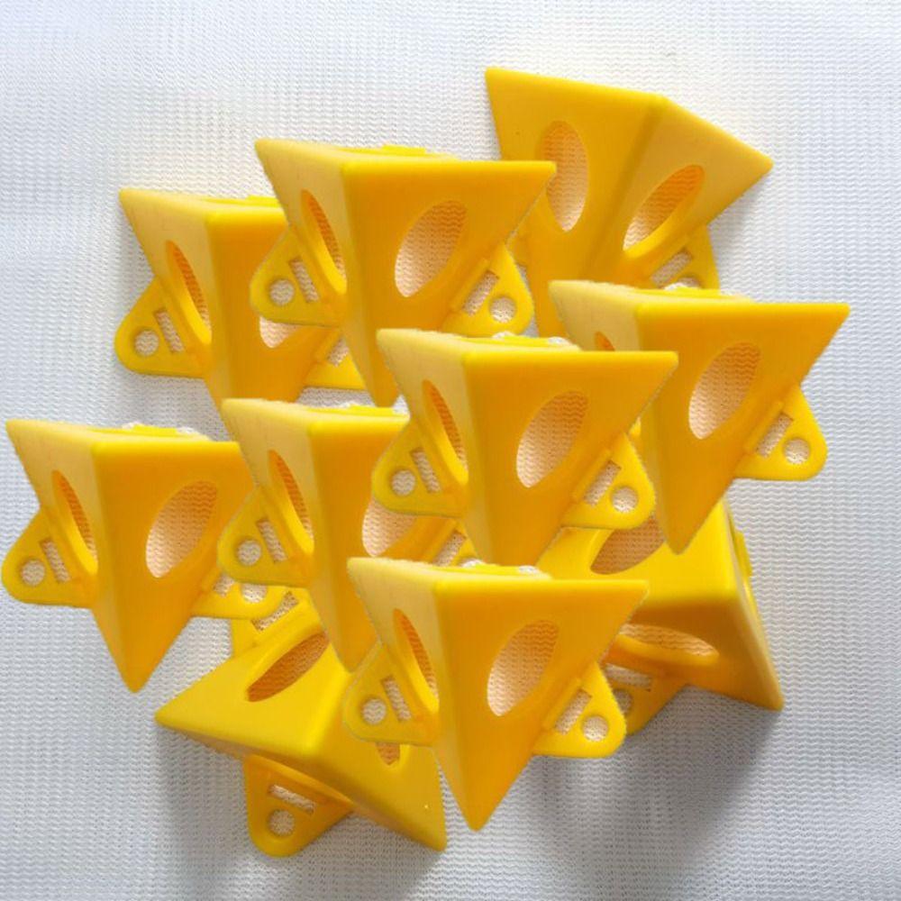 30 шт. Желтые/красные/оранжевые подставки в форме пирамиды Современные/модные подкладки для рисования на открытом воздухе