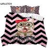Cartoon Duvet Cover Kawaii Room Soft Reversible Comforter Cover Cute Cartoon Animal Kitten Lovely Romantic Polyester Qulit Cover