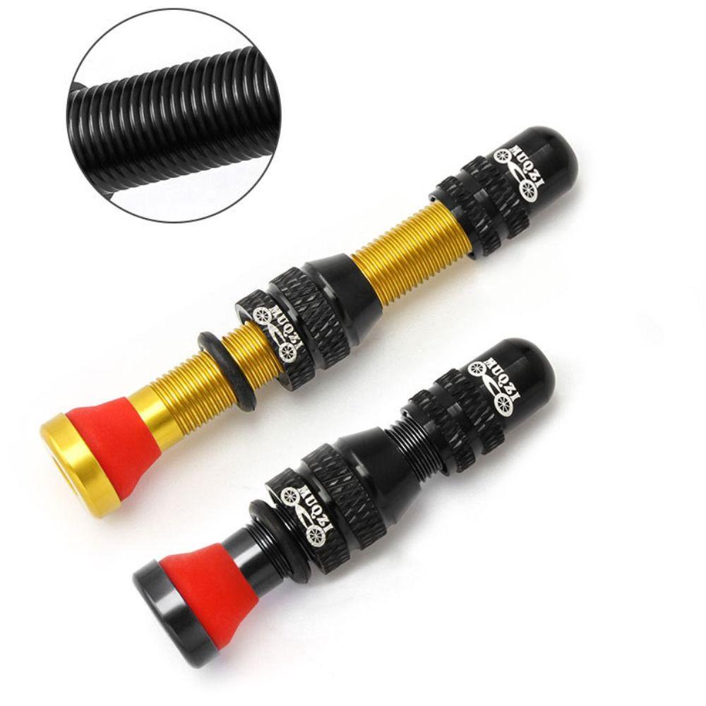 1 Set with Wrench Tubeless Tire Valves Aluminum Zinc Zinc Alloy Schrader Valve Kits Bicycle Repair