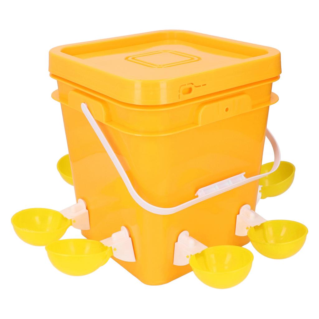 Automatic Chicken Waterer Set Low Spillage Self Replenishing Poultry Waterer Dispenser for Chicken Bird   Goose Turkey