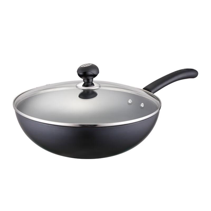 ASD Rust-Resistant Flat Bottom Iron Wok