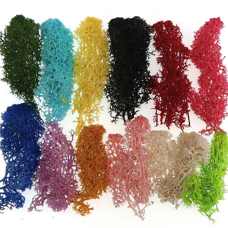 20 г искусственное зеленое растение поддельный цветок мох трава бессмертная гостиная декоративная стена DIY цветочные аксессуары