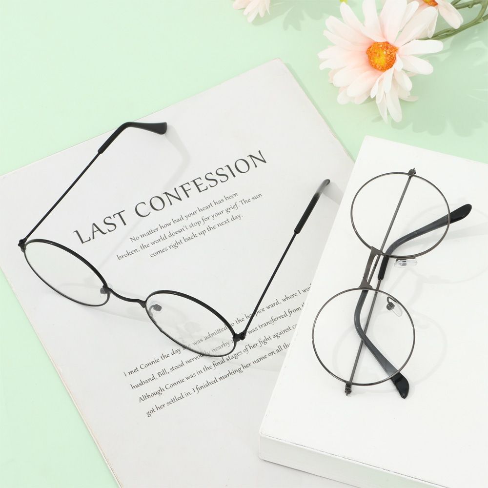 Frame Plush Duck Toy Accessories Glasses For Mimi Duck Round Glasses Duck Doll Glasses Eyeglasses