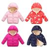 Baby Padded Jacket Children Velvet Warm Cotton-padded Jacket for Boys and Girls