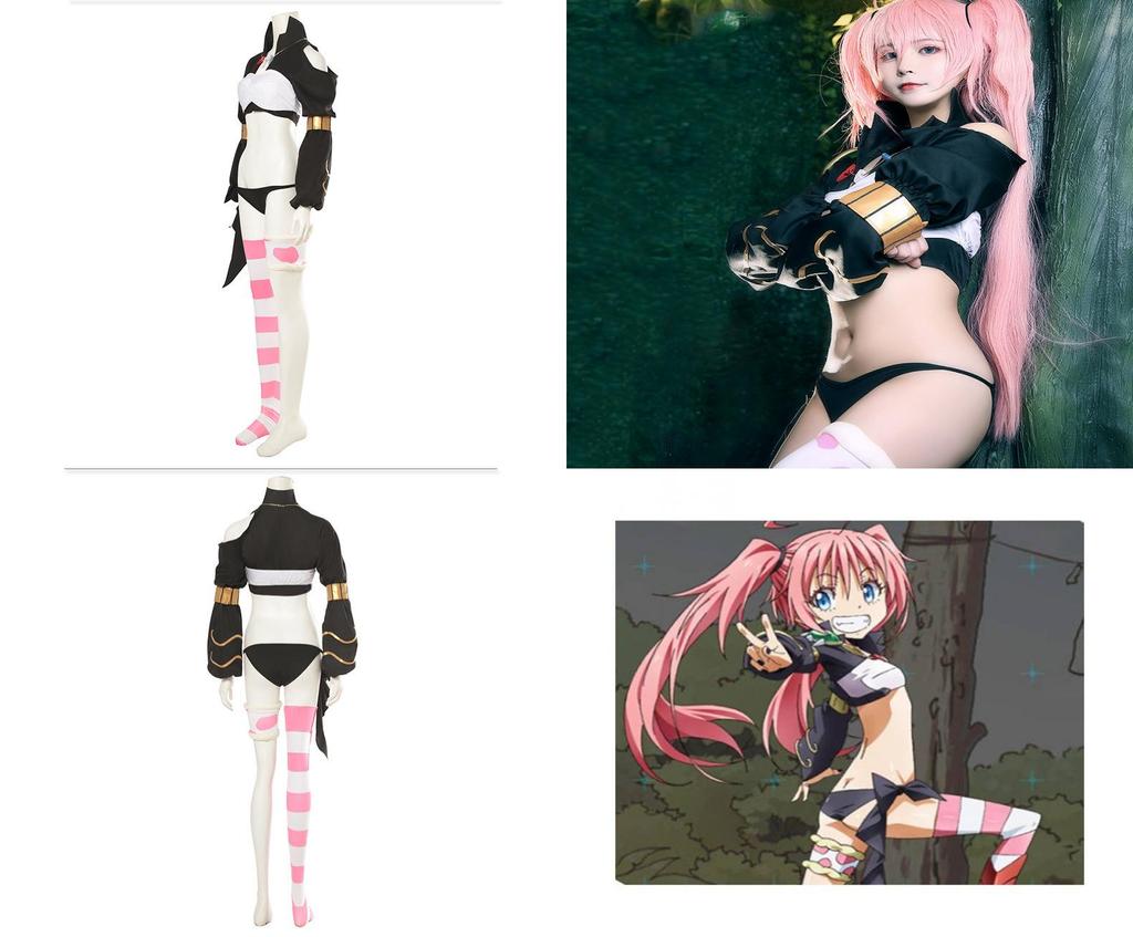 Слизь Реинкарнация Косплей Костюм Уничтожитель Демонов Милим Нава Платье Аниме Игра Ролевая Игра