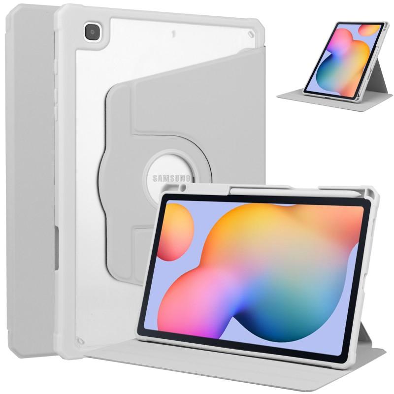 Slim TPU Case With Stand Galaxy Tab S8 S9 FE 11 Inch Tablet Protective Cover Anti-Slip Shockproof Sleep Wake