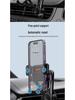 Universal Car Phone Holder with Silicone Suction Cup and Telescopic Rod for Air Vent