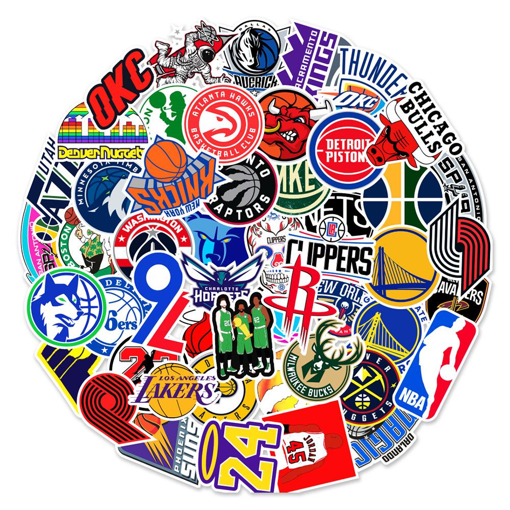 50 Наклеек Граффити Синий Шар в Скандинавском Стиле для Автомобиля, Мобильного Телефона, Стакана для Воды, Креативные Декоративные Наклейки для Мобильного Телефона, Водонепроницаемые