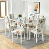 1/2/4/6 Pieces Printed Chair Cover Washable Big Elastic Kitchen Chair Covers Stretch Seat Slipcovers For Dining Room Home Decor