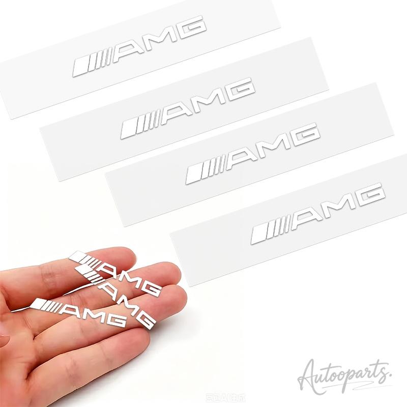 Car Logo Stickers Door Side Window Body Universal Decal For Mercedes Benz AMG GLA W176 CLK W209 W202 W220 W204 W203 W210 GLC SN4